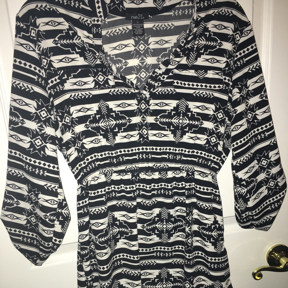 Patterned dress